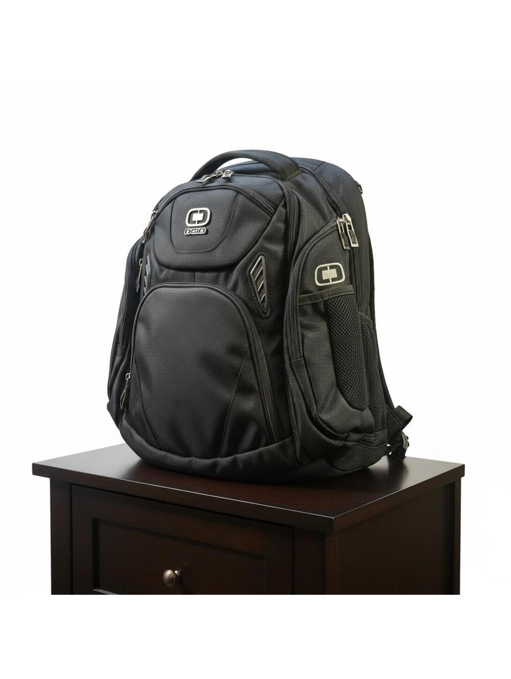 Ogio Backpack Laptop Mens Black AFS Air Flow System Padded Straps Travel Ready